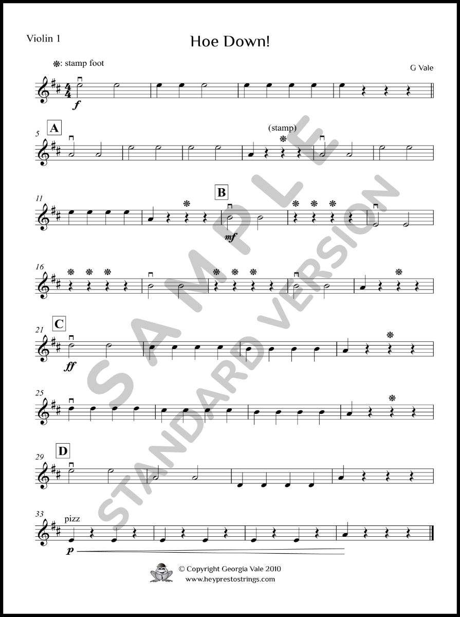 Hoe Down – String Group - Image 4