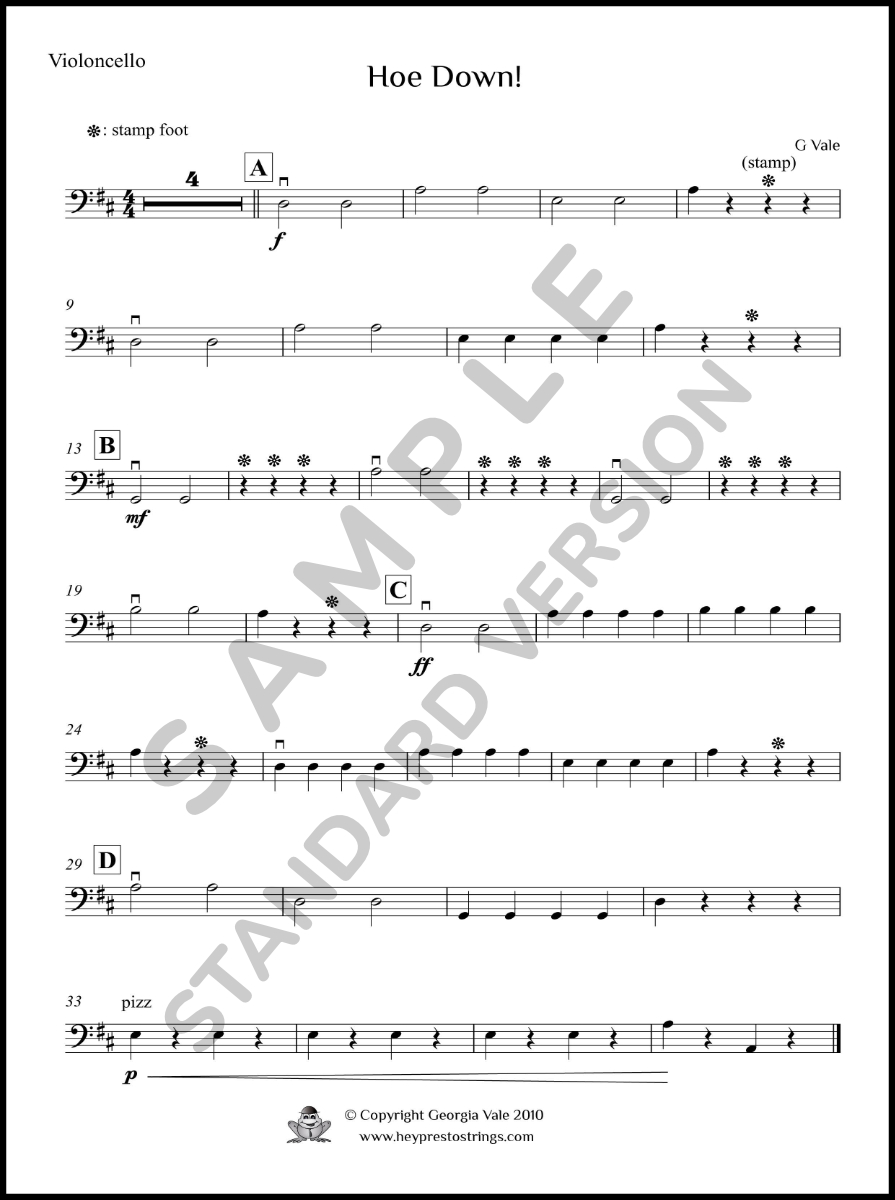 Hoe Down – String Group - Image 5