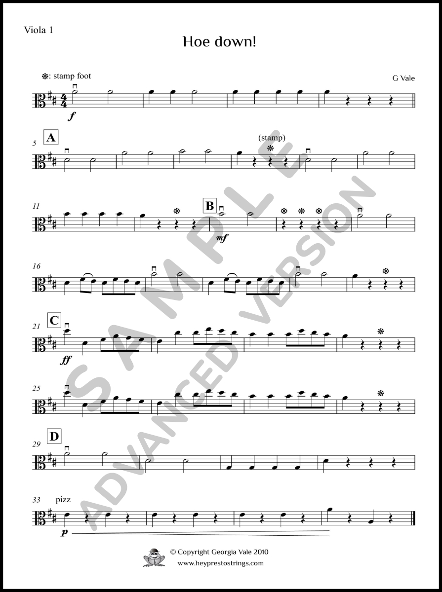 Hoe Down – String Group - Image 8
