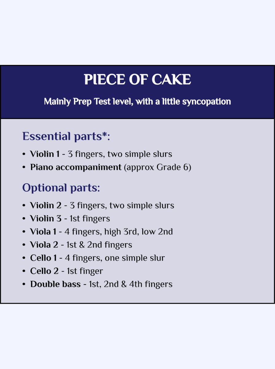 Piece of Cake – String Group - Image 2