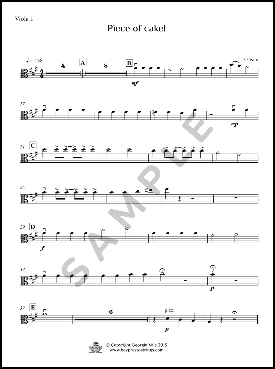 Piece of Cake – String Group - Image 5