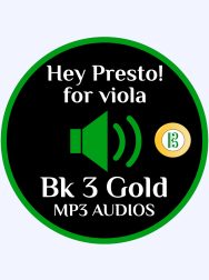 Hey Presto! for Viola, Book 3 Audio tracks