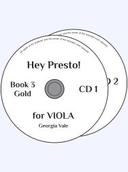 Hey Presto! for Viola, Book 3 CDs