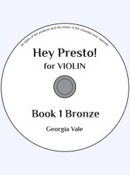 Hey Presto! for Violin, Book 1 CD