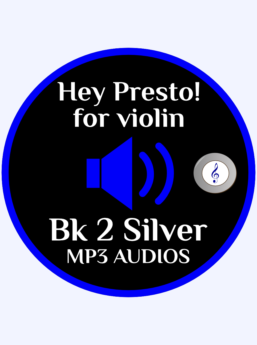 Hey Presto! for Violin, Book 2 Audio tracks