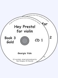 Hey Presto! for Violin, Book 3 CDs
