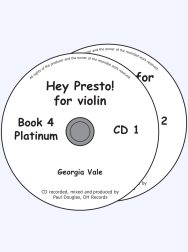 Hey Presto! for Violin, Book 4 CDs