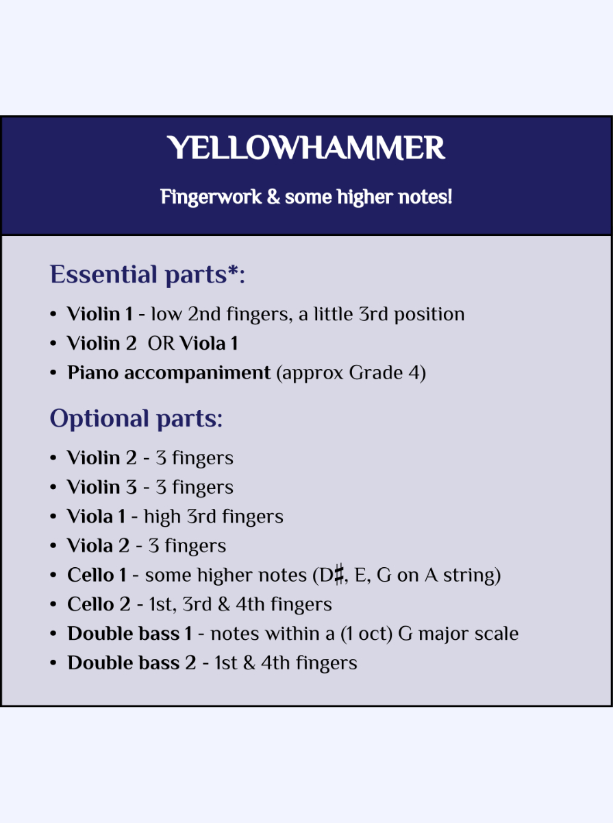 Yellowhammer – String Group - Image 2