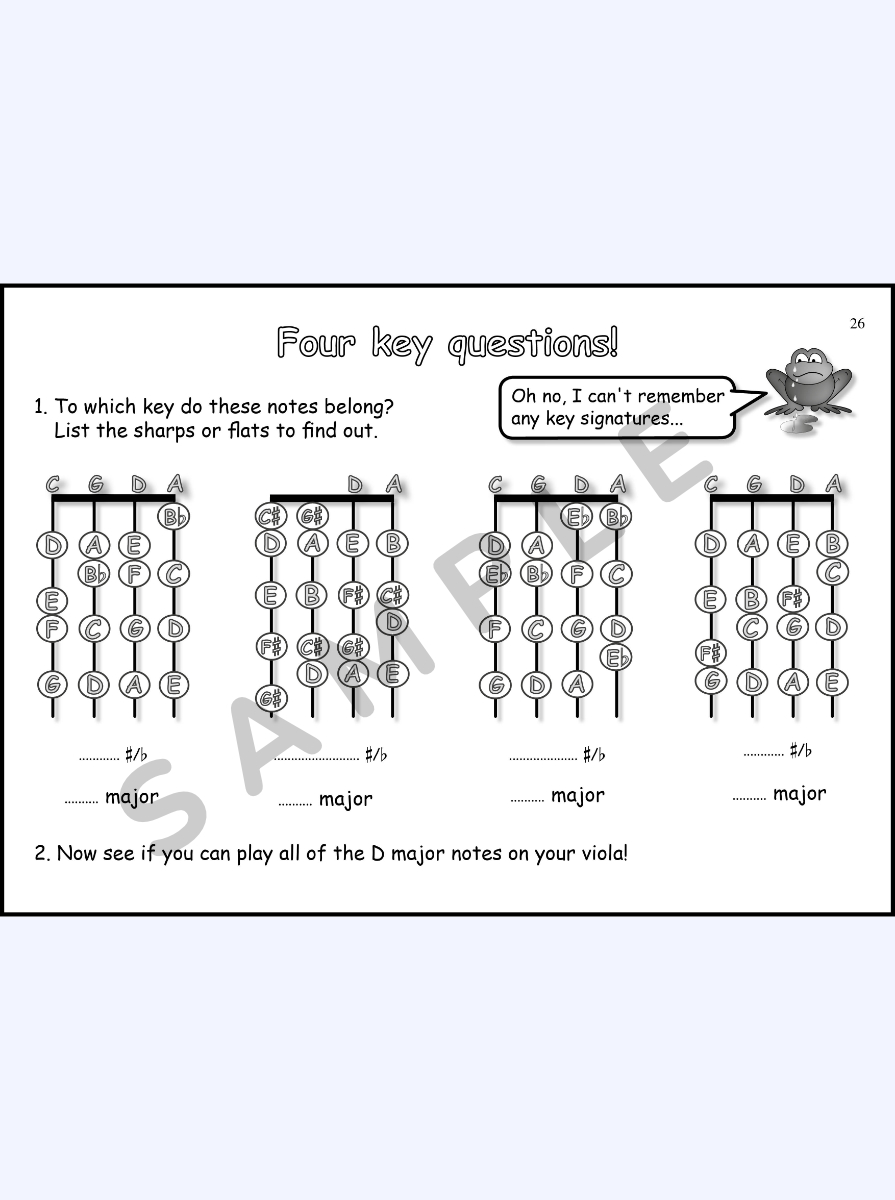 Music Theory for Viola - Book 6 - Image 4