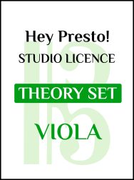 Studio Licence - Theory Set for Viola